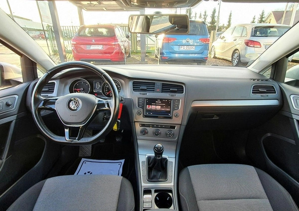 Volkswagen Golf cena 43900 przebieg: 180200, rok produkcji 2017 z Kalisz Pomorski małe 379